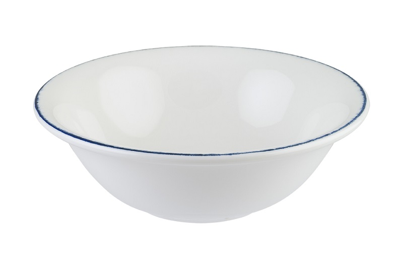 Салатник d=160 мм. 400 мл. h=53 мм. Ретро синий край (тарелка подст.70714), форма Гурмэ Bonna /1/12/1128/ ВДОХНОВЕНИЕ