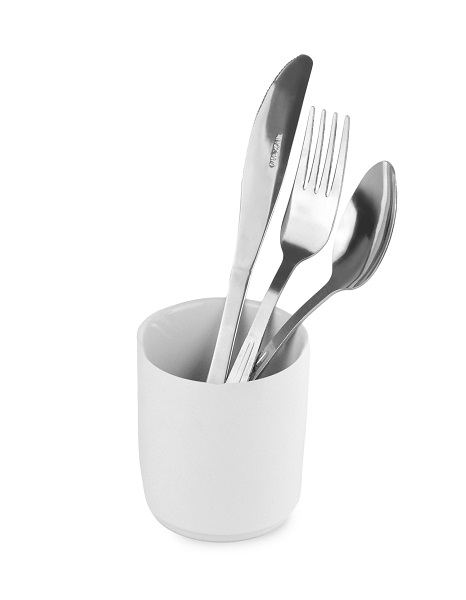 Подставка для столовых приборов (стакан) d=73 мм. h=85 мм. /1/