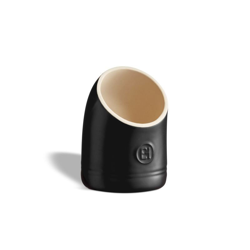 Солонка 600 мл. d=110 мм. h=155 мм. профессиональная черная Emile Henry /1/2/