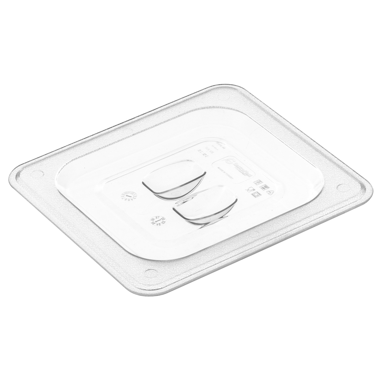 Крышка для гастроем. 1/6 поликарб. прозрачная GP /1/