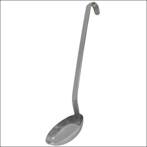 Половник 0,1 л нерж. L ручки 24 см. /1/72/