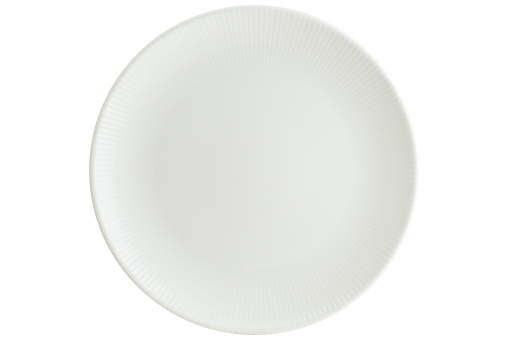 Тарелка d=270 мм. Ирис Белый, форма Гурмэ Bonna /1/12/624