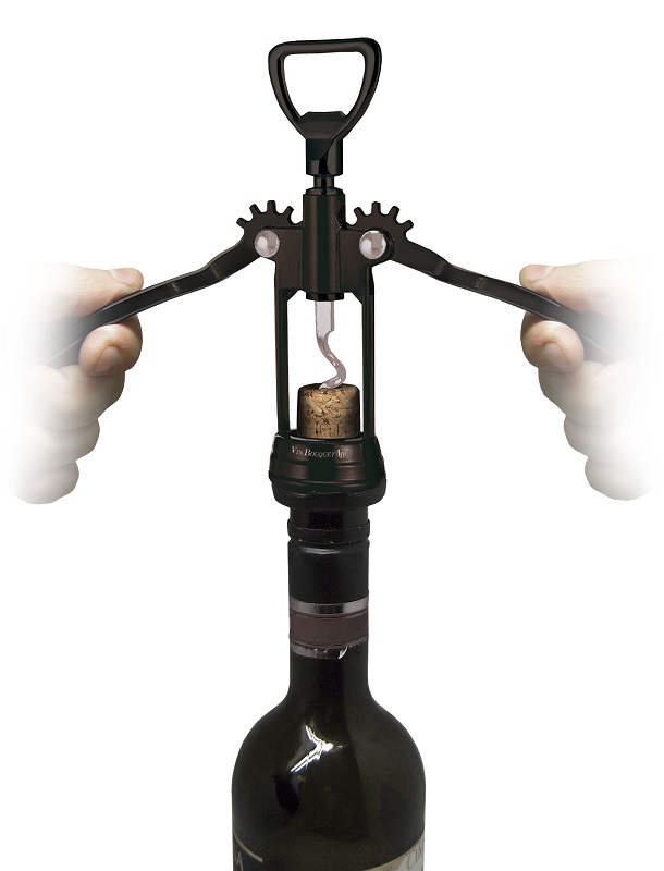 Штопор рычажный 17 см. нерж. VB /1/12/48/  АКЦИЯ