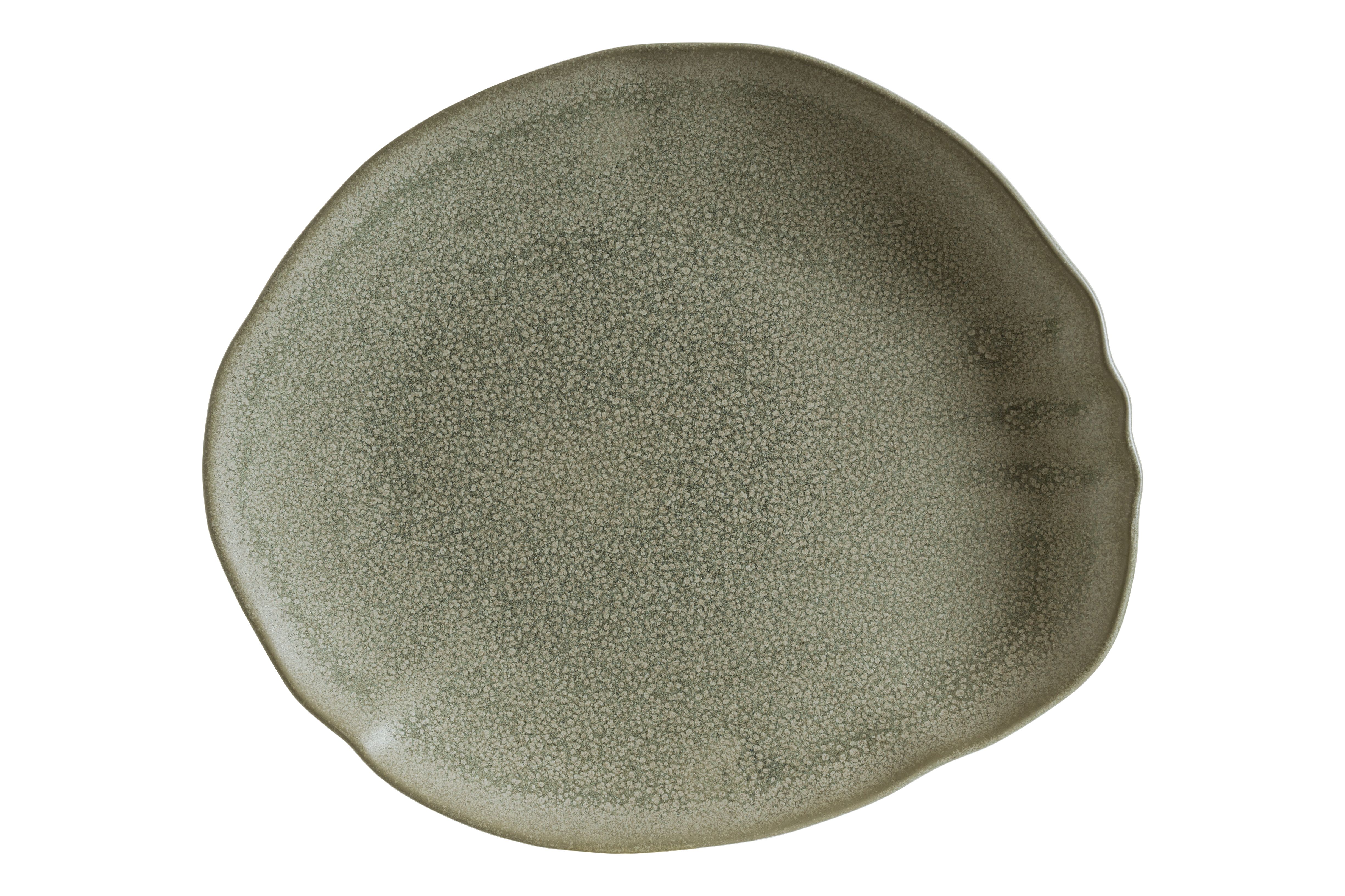 Блюдо овальное 300*260 мм. Адельфа, форма Ваго волнистый край Bonna /1/6/432/