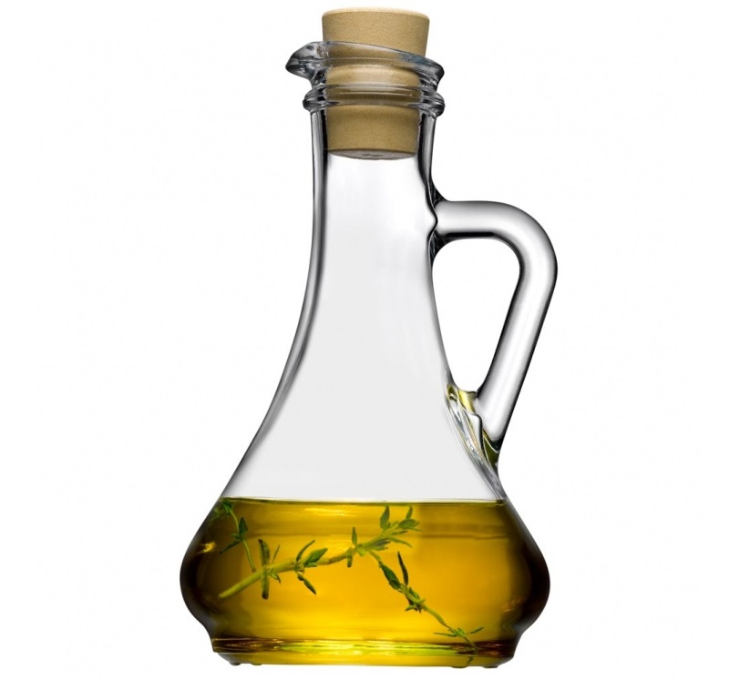 Бутылка для масла и уксуса 260 мл. d=94 мм. h=157 мм. с ручкой и проб. Оливия /1/12/480/