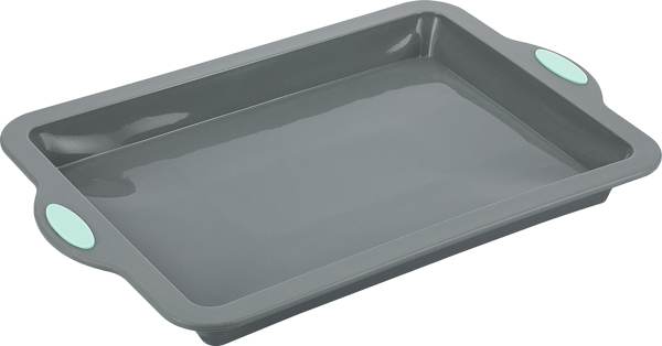 Форма для выпечки 38*25 см. h=3,7 см. силикон /1/ АКЦИЯ