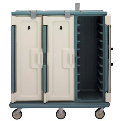 Тележка для блюд на подносах, синевато-серая Cambro /1/ АКЦИЯ