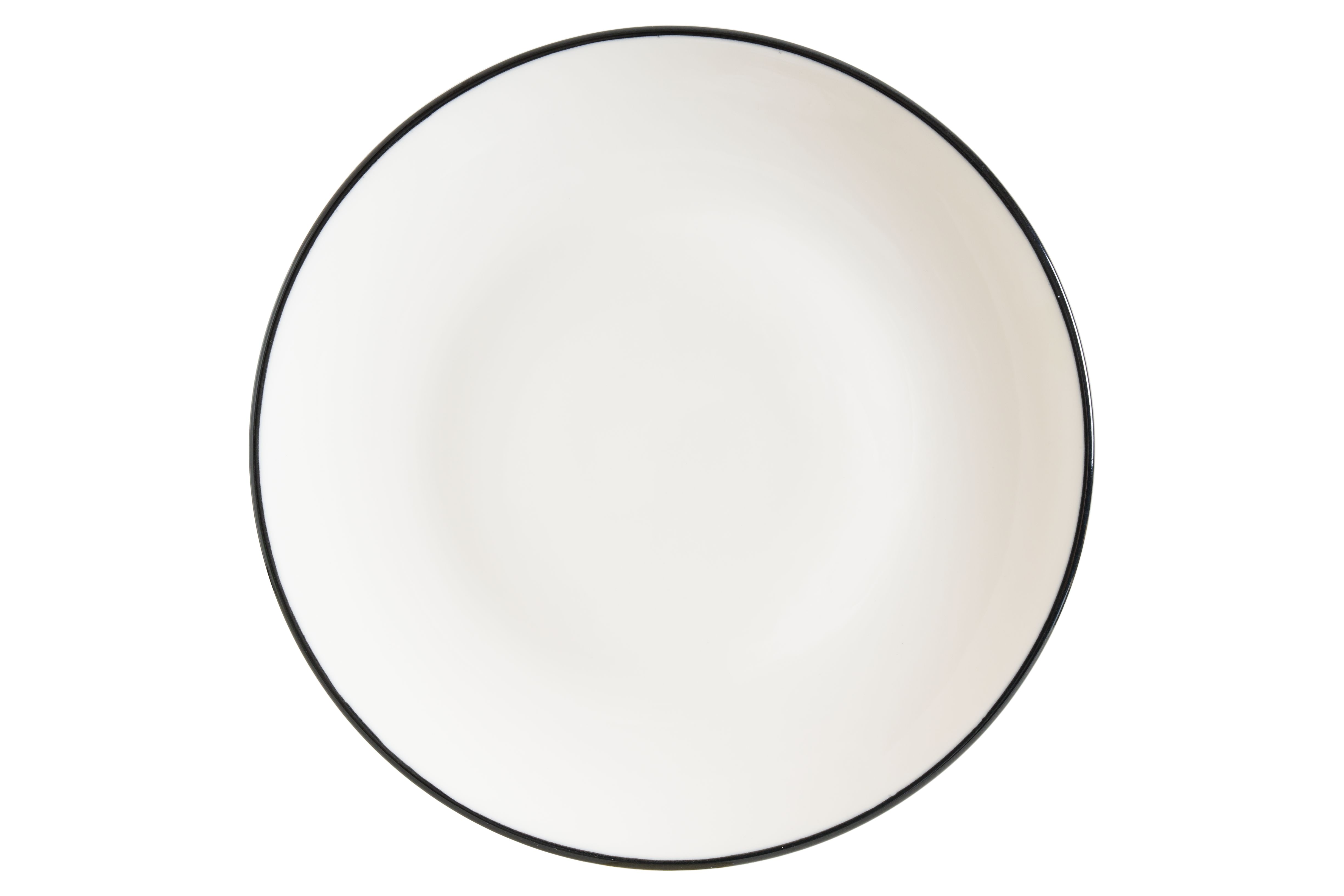 Тарелка d=190 мм. Линеа Черный, форма Гурмэ Bonna /1/12/1560/