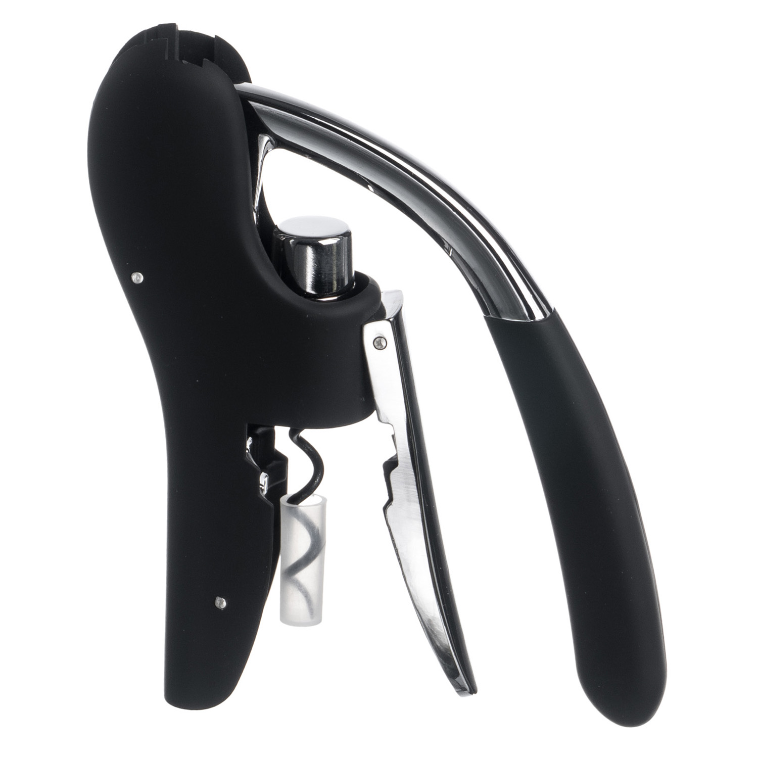 Штопор рычажный 17 см. нерж. Pinti /1/