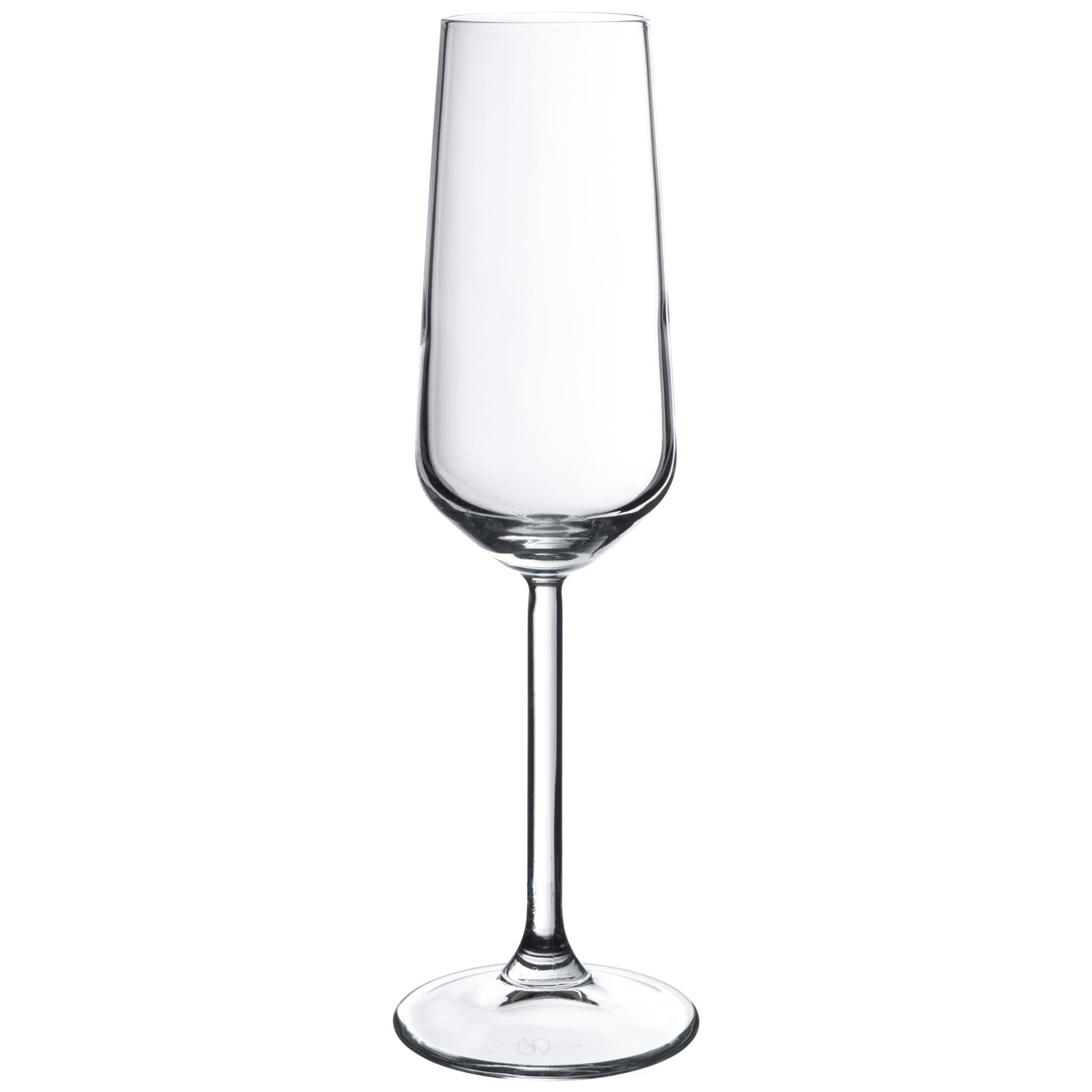 Бокал-флюте 195 мл. d=45 мм. h=226 мм.  Аллегра  тонкий край (440379) /12/672/