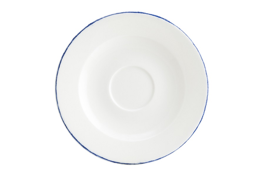Блюдце d=160 мм. Ретро синий край (чашка 69205) Bonna /1/6/1848/ ВДОХНОВЕНИЕ