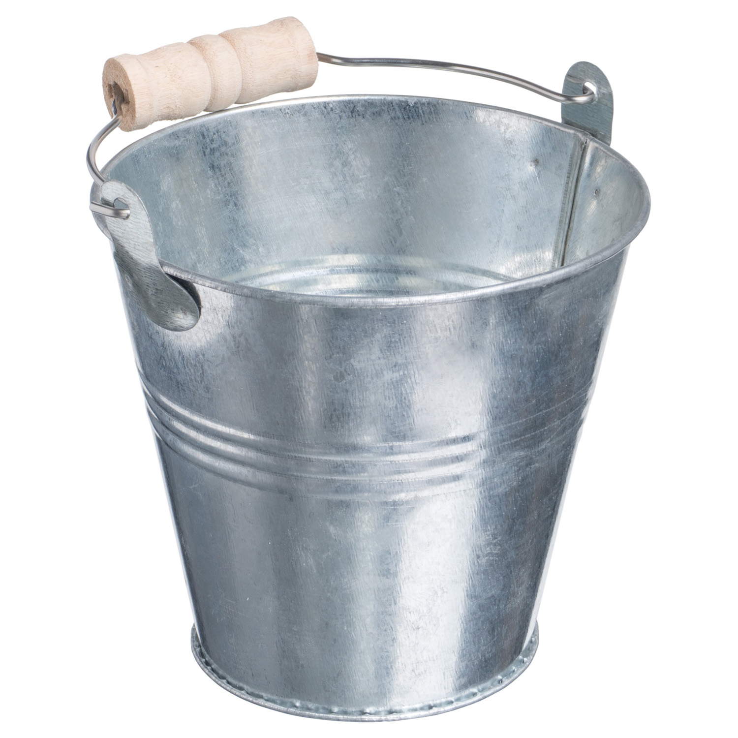 Ведерко для подачи d=110/75 мм. h=100 мм. 650 мл. оцинк. MGsteel /1/ АКЦИЯ