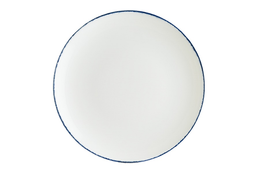 Тарелка d=250 мм. Ретро синий край, форма Гурмэ Bonna /1/12/648 ВДОХНОВЕНИЕ