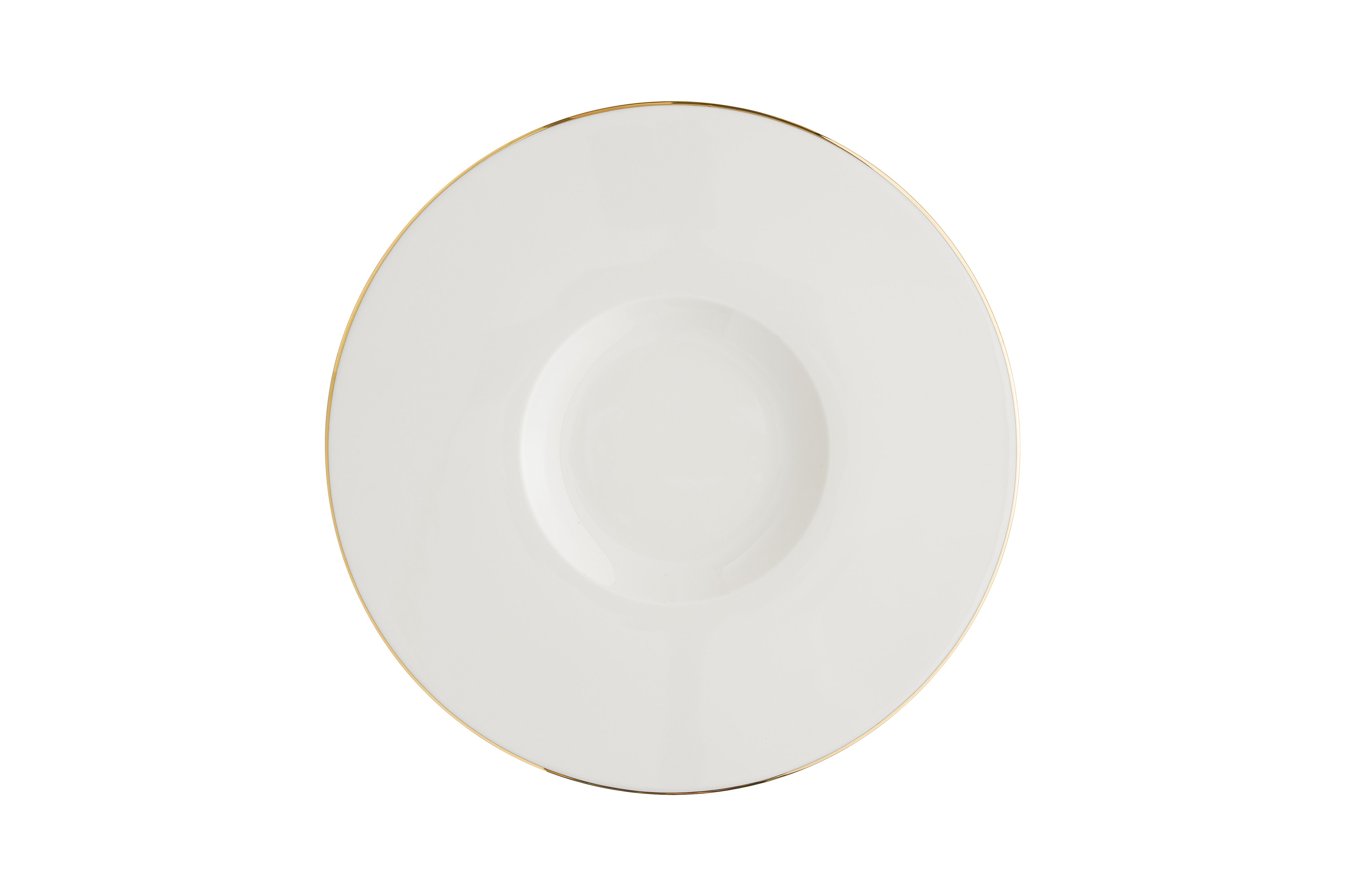 Тарелка d=300 мм. Золотая линия, форма Нит Bonna /1/6/372/