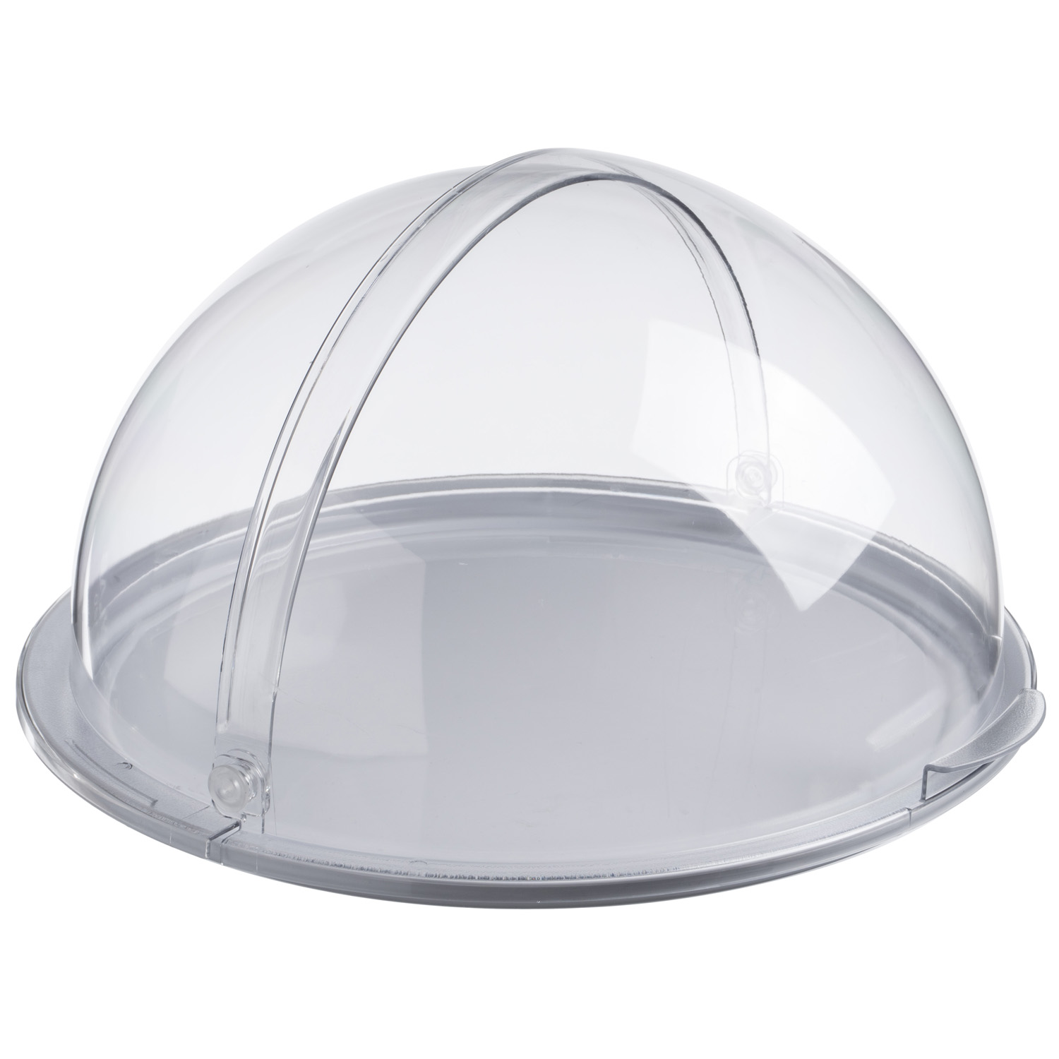 Поднос сервировочный d=38,5 см. поликарбонат, белый, с крышкой Roll-Top GP /1/ ВДОХНОВЕНИЕ