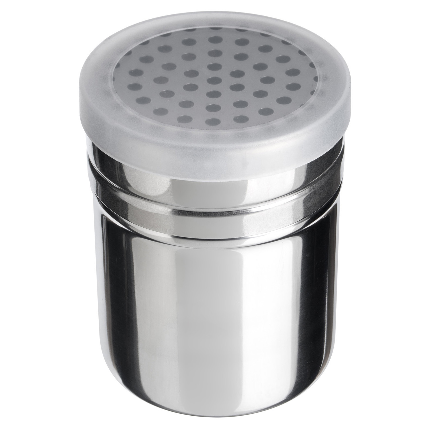 Емкость для сыпучих прод. 0,3 л. со сред. отверст. нерж. MGprof /1/