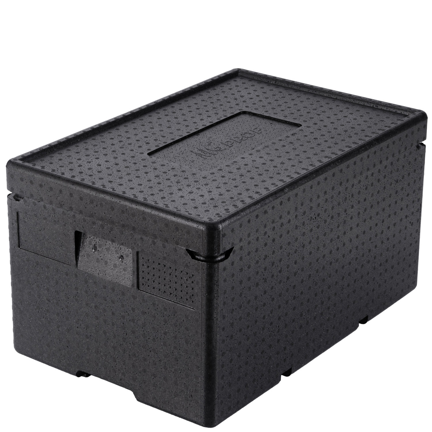 Термоконтейнер 48 л. 600*400*335 мм. для гастроем. h=200 мм. (-40°C до +110°C), плотность 60кг/м3, п/п MGprof /1/2/