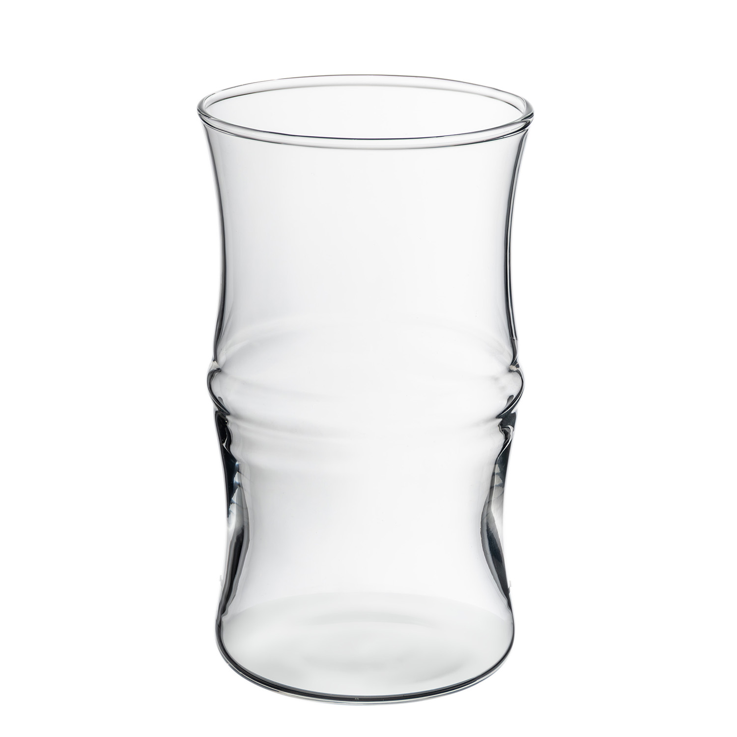 Стакан для пива 420 мл. d=75 мм. h=130 мм. Термостекло Бамбук MGline /6/24/ АКЦИЯ