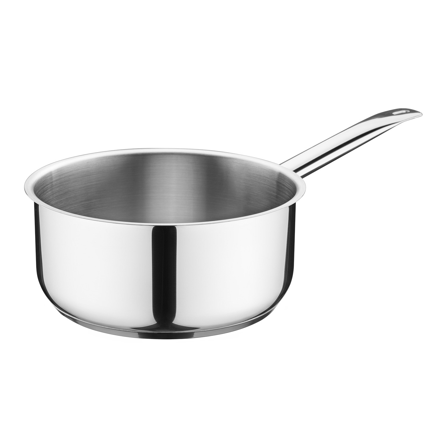 Сотейник  5,0 л. нерж. d=24 см. h=11 см. б/кр (индукция)(кр. 79198) MGsteel /1/ АКЦИЯ