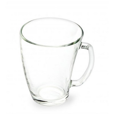 Кружка 320 мл. d=90 мм. h=110 мм. прозрач. Шейп  /6/768/ АКЦИЯ