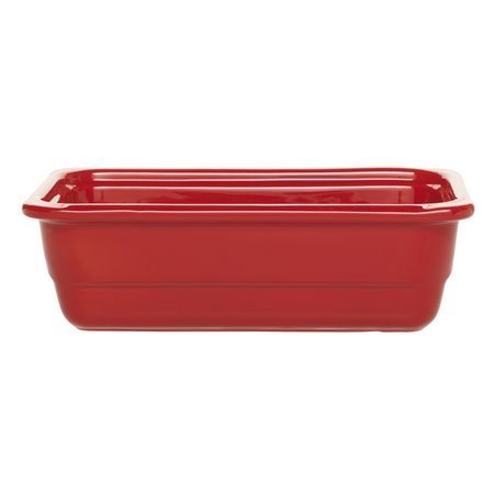 Гастроемкость 1/3 h=100 мм. 325*176 мм. 3,1 л. красная керам Emile Henry /1/3/210/ ТП