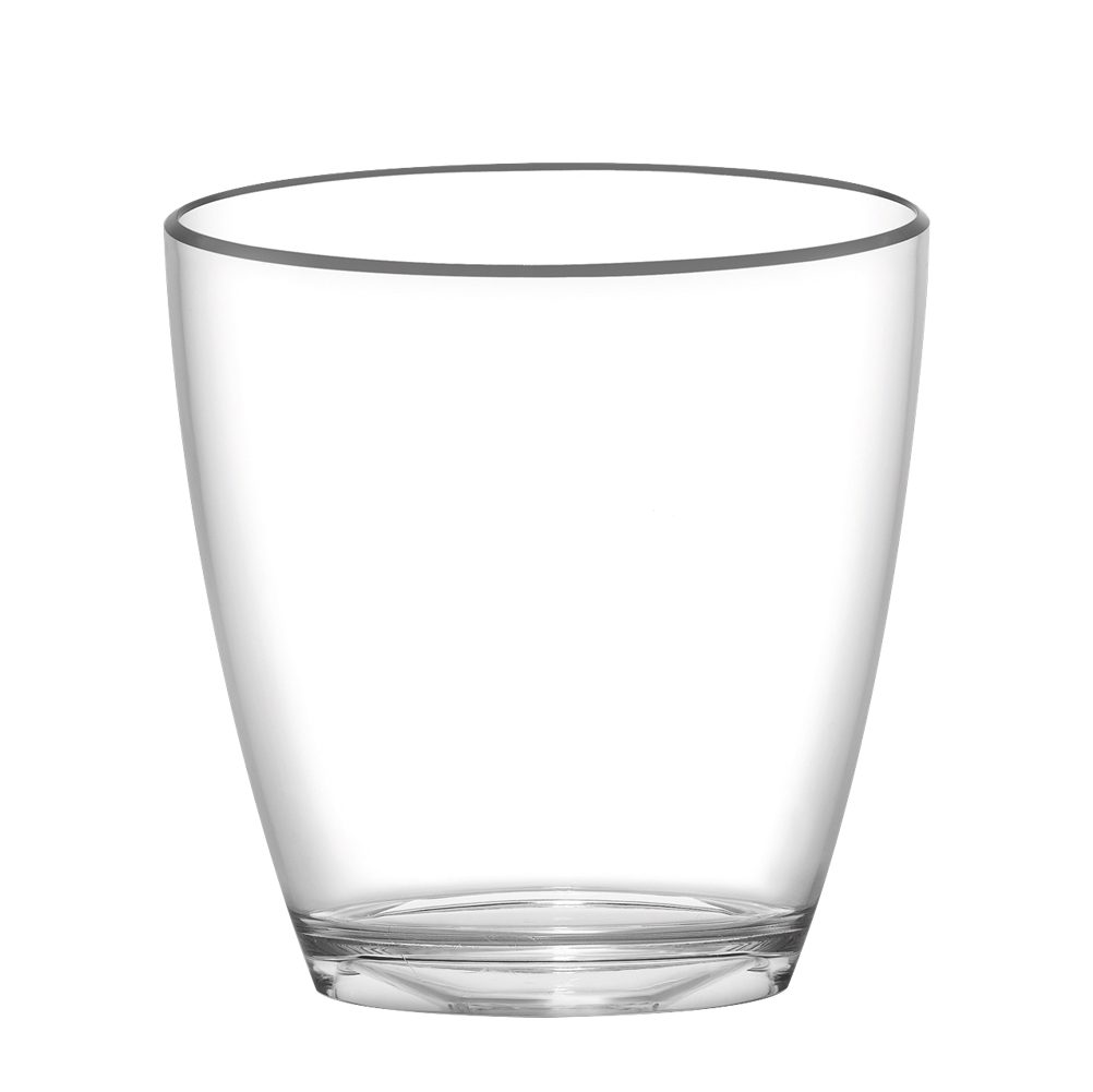 Ведро для шампанского  3,7 л. пласт. 220*160/137*110 мм. h=235 мм. для 1-й бутылки, прозрачное Abert /1/6/ ВДОХНОВЕНИЕ