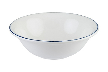 Салатник d=180 мм. 700 мл. h=66 мм. Ретро синий край, форма Гурмэ Bonna /1/12/816/ ВДОХНОВЕНИЕ