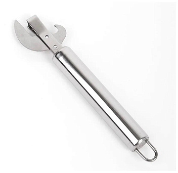 Открывалка для консервных банок 17 см. металл с ручкой 12 см. /1/ Открывалка для консервных банок 17 см. металл с ручкой 12 см. /1/