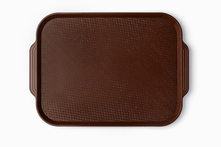 Поднос 45*34,5 см. темно-коричневый поверхность классик (167) MGprof /1/10/