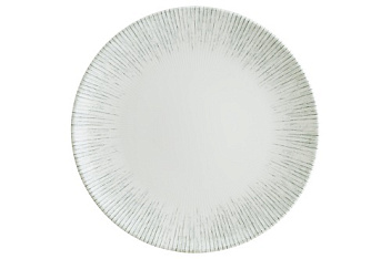 Тарелка d=270 мм. Ирис Серый, форма Гурмэ Bonna /1/12/624