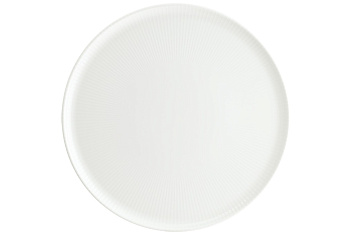 Блюдо для пиццы d=320 мм. Ирис Белый, форма Гурмэ Bonna /1/6/348/