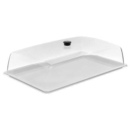 Крышка для гастроем., подносов 1/1 53*32,5 см. h=12,5 см. поликарбонат, прозрачная GP/1/6/  ВДОХНОВЕНИЕ