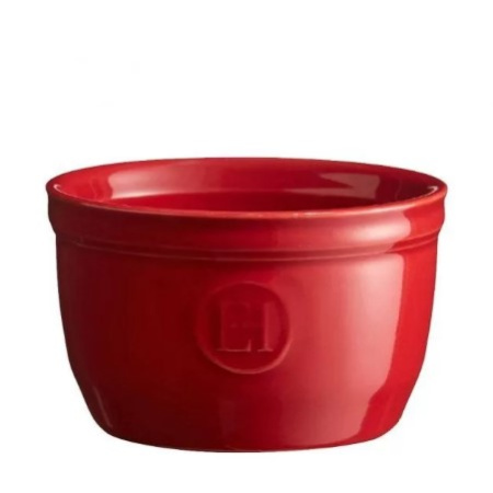 Форма для запекания  200 мл. d=86 мм. h=55 мм. (рамекин) красная керам Emile Henry /1/6/ ВДОХНОВЕНИЕ