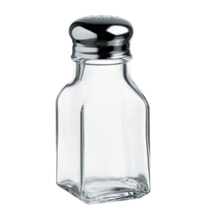 Солонка/перечница 100 мл. с метал. крышкой Бейзик /1/12/2688/