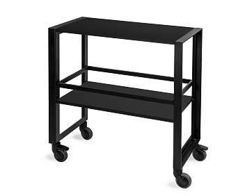 Тележка сервировочная 2-х ярусная 700*350*610 см. дерев. Abert /1/