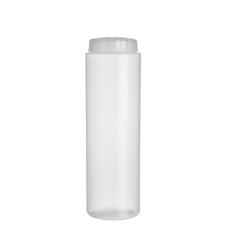 Емкость для сыпучих прод. 1 л. с сред. отверст. прозрачная GP /1/24/