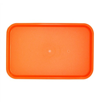 Поднос 52,5*32,5 см. оранжевый поверхность шагрень (166)  MGprof /1/10/ Поднос 52,5*32,5 см. оранжевый поверхность шагрень (166)  MGprof /1/10/