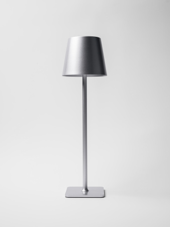 Лампа настольная d=11 см. h=38 см. 3 цвета, сенсорная регулировка яркости, нерж., серебристая LED POST-MODERN MGline /1/20/ ВДОХНОВЕНИЕ