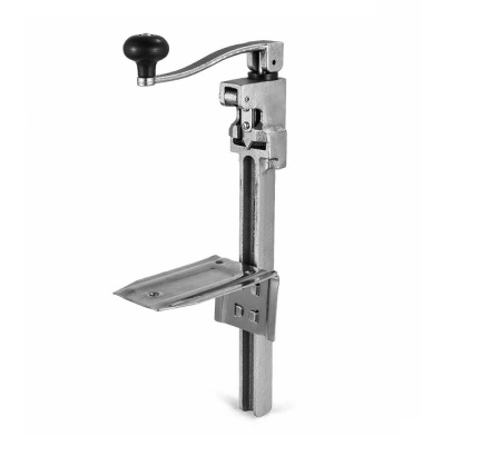 Открывалка для консервных банок (настольная) 37 см. чугун с никелир. покрытием MGsteel /1/6/