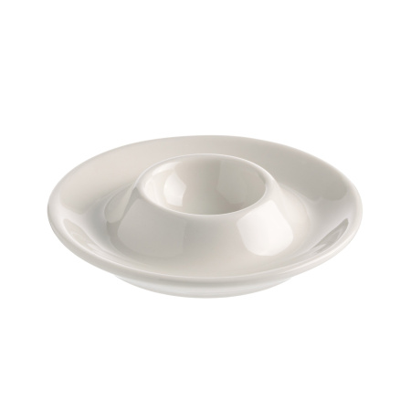 Подставка под яйцо d=110 мм. h=22 мм Белый Bonna /1/24/ АКЦИЯ