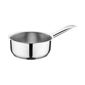 Сотейник 3,0 л. нерж. d=20 см. h=9 см. б/кр (индукция)(кр. 79197) MGsteel /1/