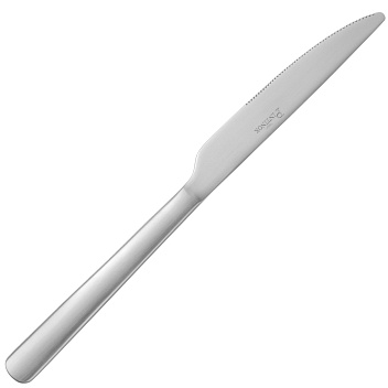 Нож столовый Скай Сатин 18/10  4 мм 22,8 см. Pinti /12/