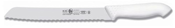 Нож для хлеба 250/375 мм. с волн.кромкой, белый HoReCa Icel /1/6/ ТП