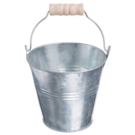 Ведерко для подачи d=110/75 мм. h=100 мм. 650 мл. оцинк. MGsteel /1/ АКЦИЯ