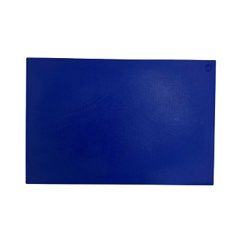 Доска разделочная п/п 600*400*18 мм. синяя поверхность шагрень MGprof /1/5/