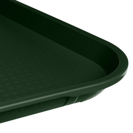 Поднос 44,5*34,5 см. темно-зеленый поверхность классик (414) MGprof /1/10/