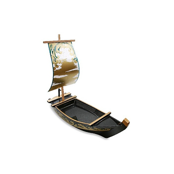 Блюдо корабль 62,5*23 см. пластик /1/ АКЦИЯ