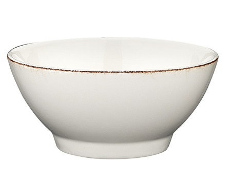 Салатник d=120 мм. 290 мл. h=56 мм. Ретро коричневый край Bonna /1/12/1116/ ВДОХНОВЕНИЕ