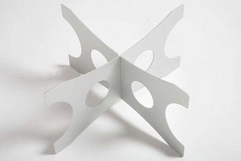 Подставка для подносов для пиццы h=20 см. алюмин. Gimetal  /1/ АКЦИЯ