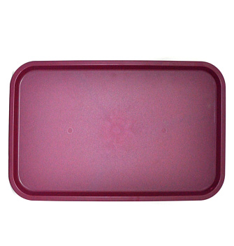 Поднос 52,5*32,5 см. вишневый поверхность шагрень (505) MGprof /1/10/ Поднос 52,5*32,5 см. вишневый поверхность шагрень (505) MGprof /1/10/